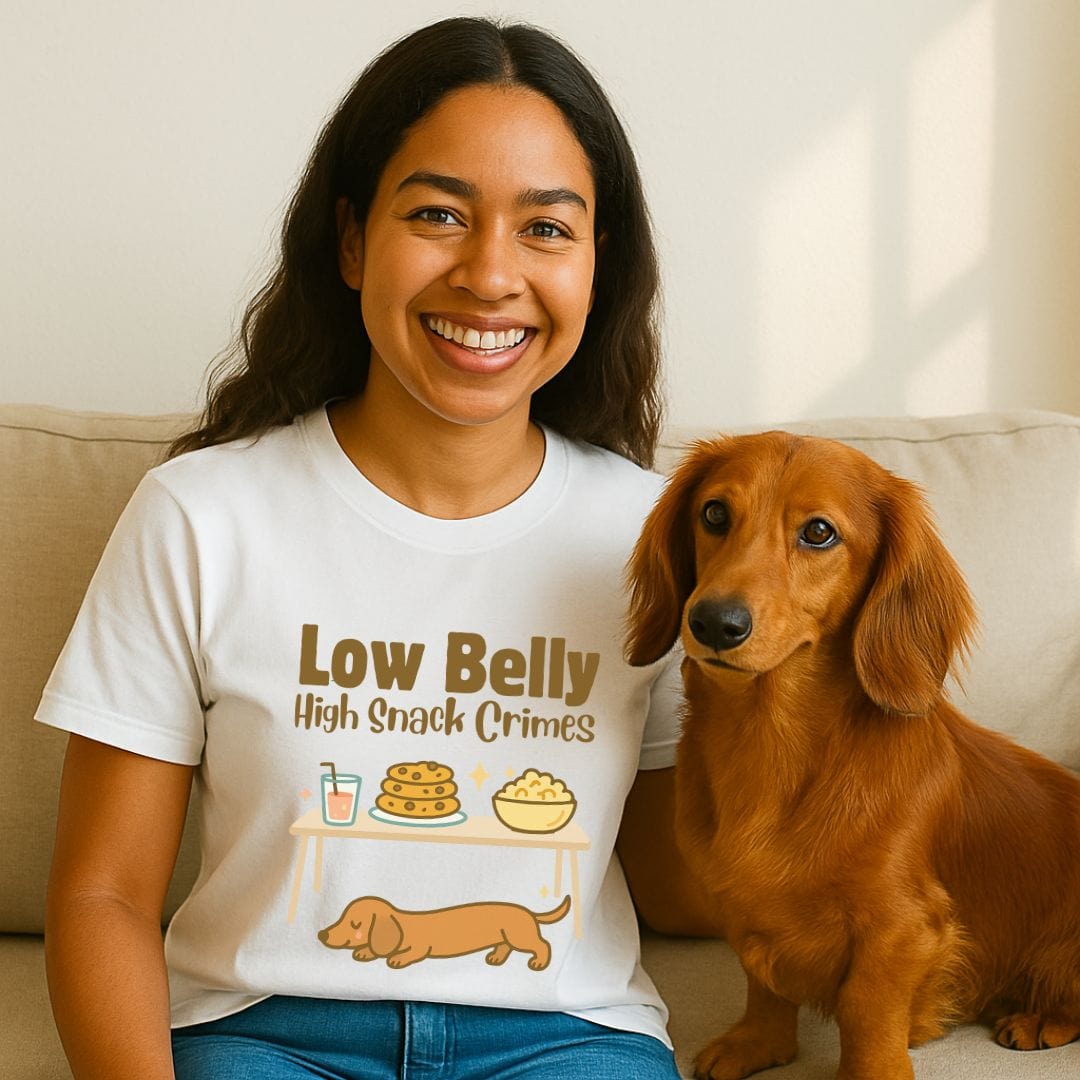 Dachshund Snack Crimes T-Shirt