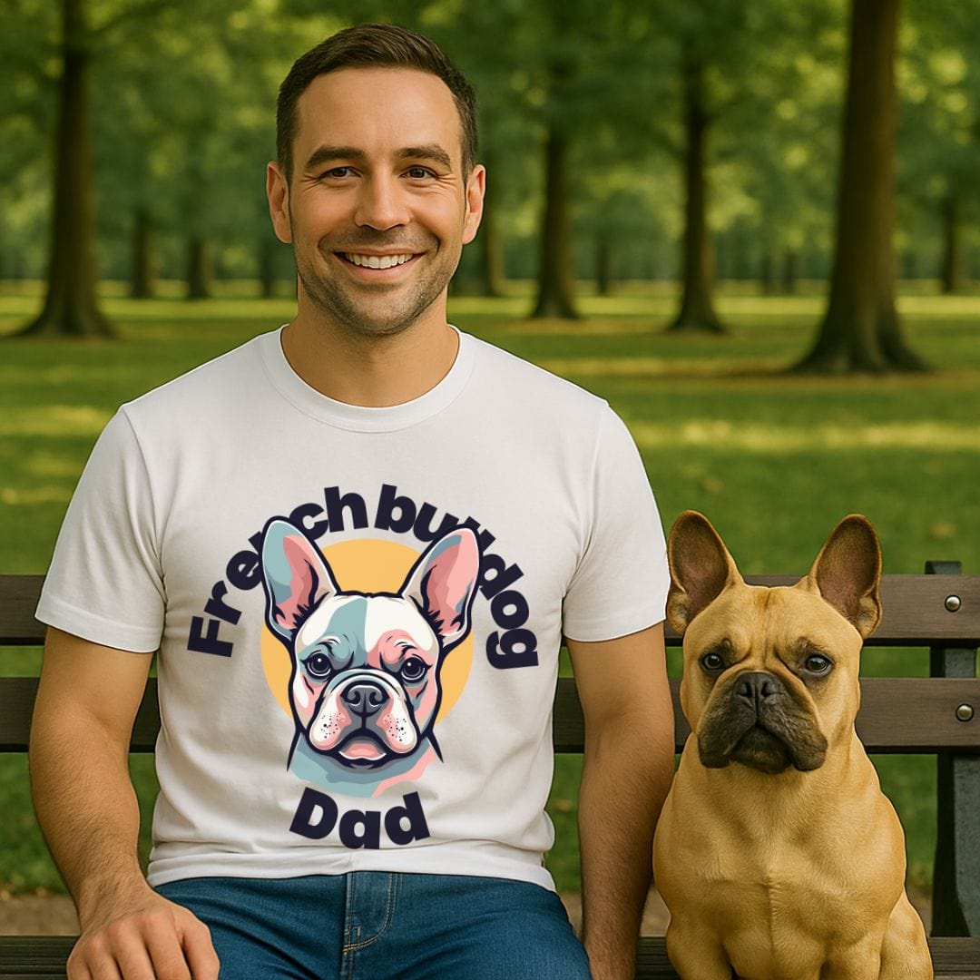 Frenchie Dad T-Shirt