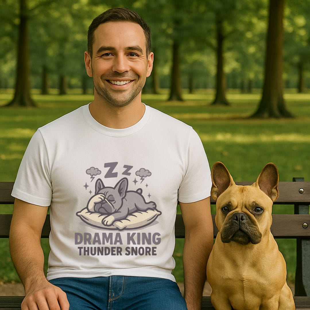 Frenchie Drama King T-Shirt