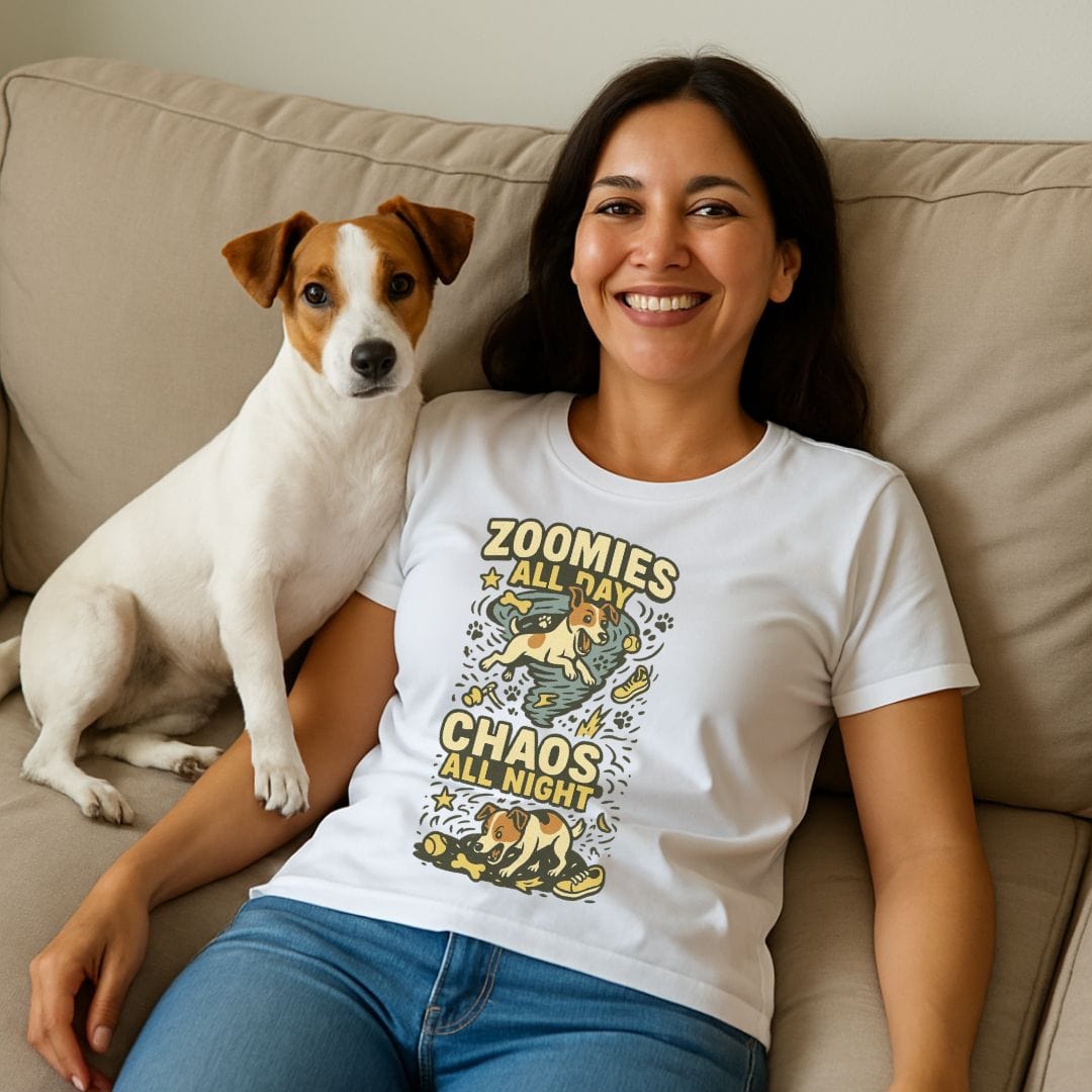 Jack Russell Zoomies All Day T-Shirt