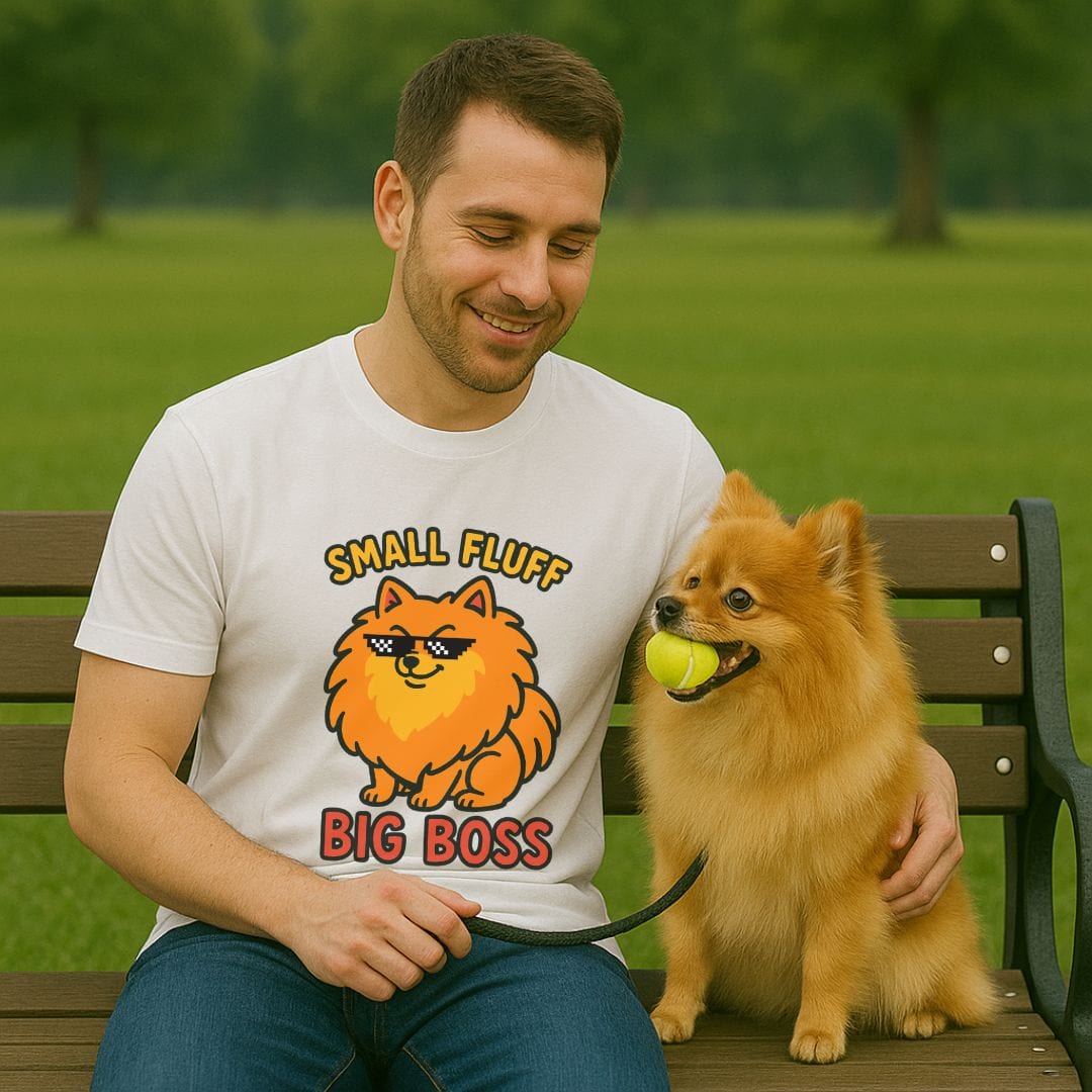 Pomeranian Big Boss T-Shirt