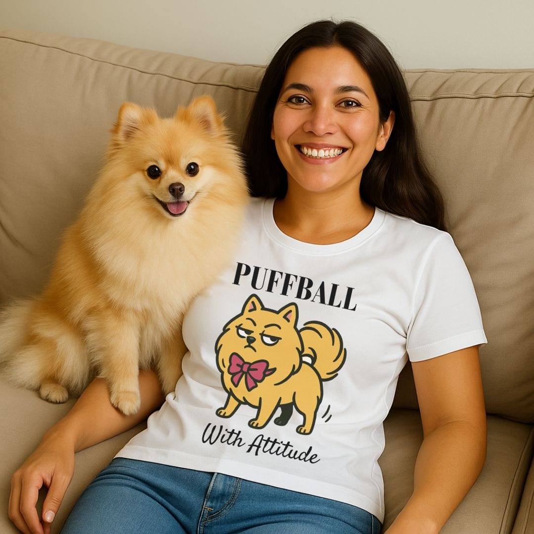 Pomeranian Attitude T-Shirt