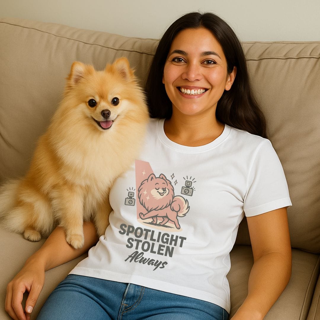 Pomeranian Spotlight T-Shirt