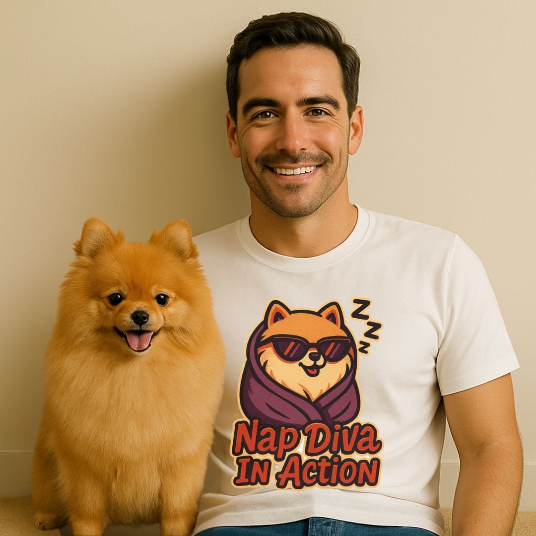 Pomeranian Nap Diva T-Shirt