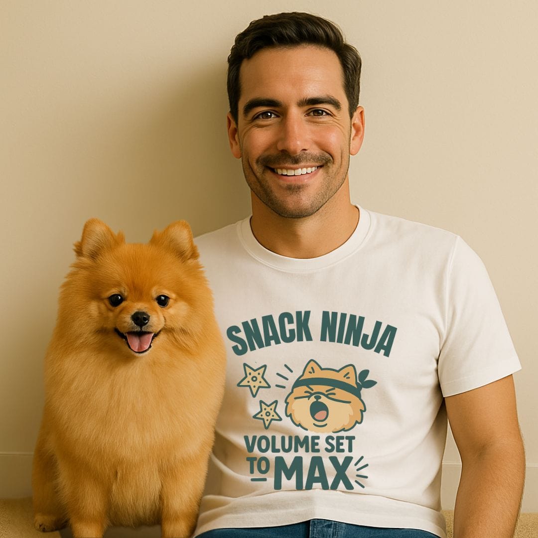 Pomeranian Snack Ninja T-Shirt