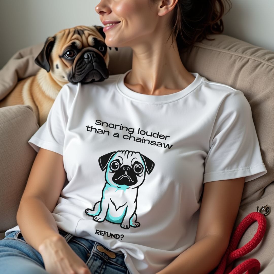 One Star Pug Review T-Shirt