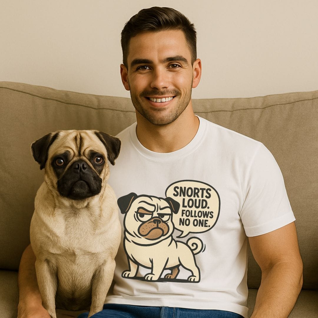 Pug Snorts T-Shirt