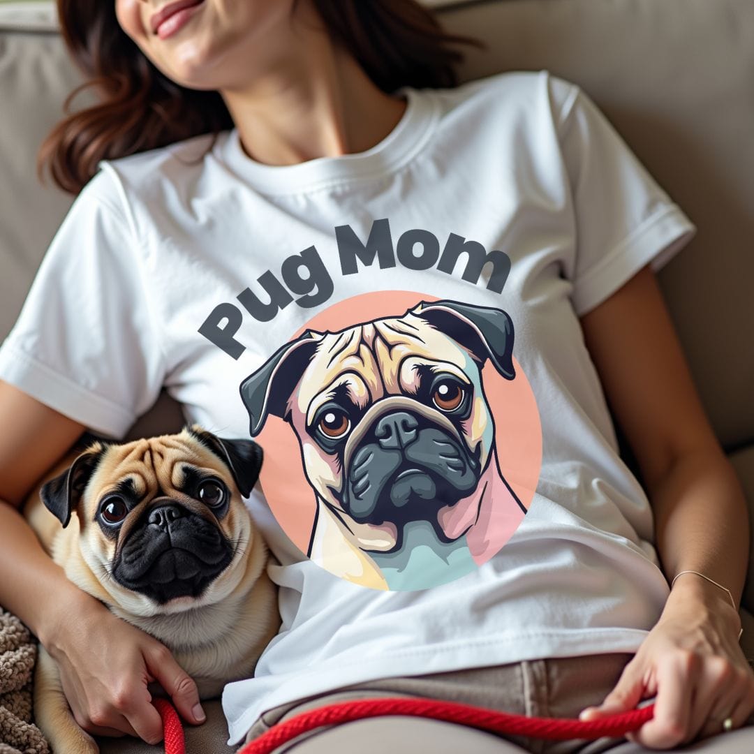 Pug Mom T-Shirt