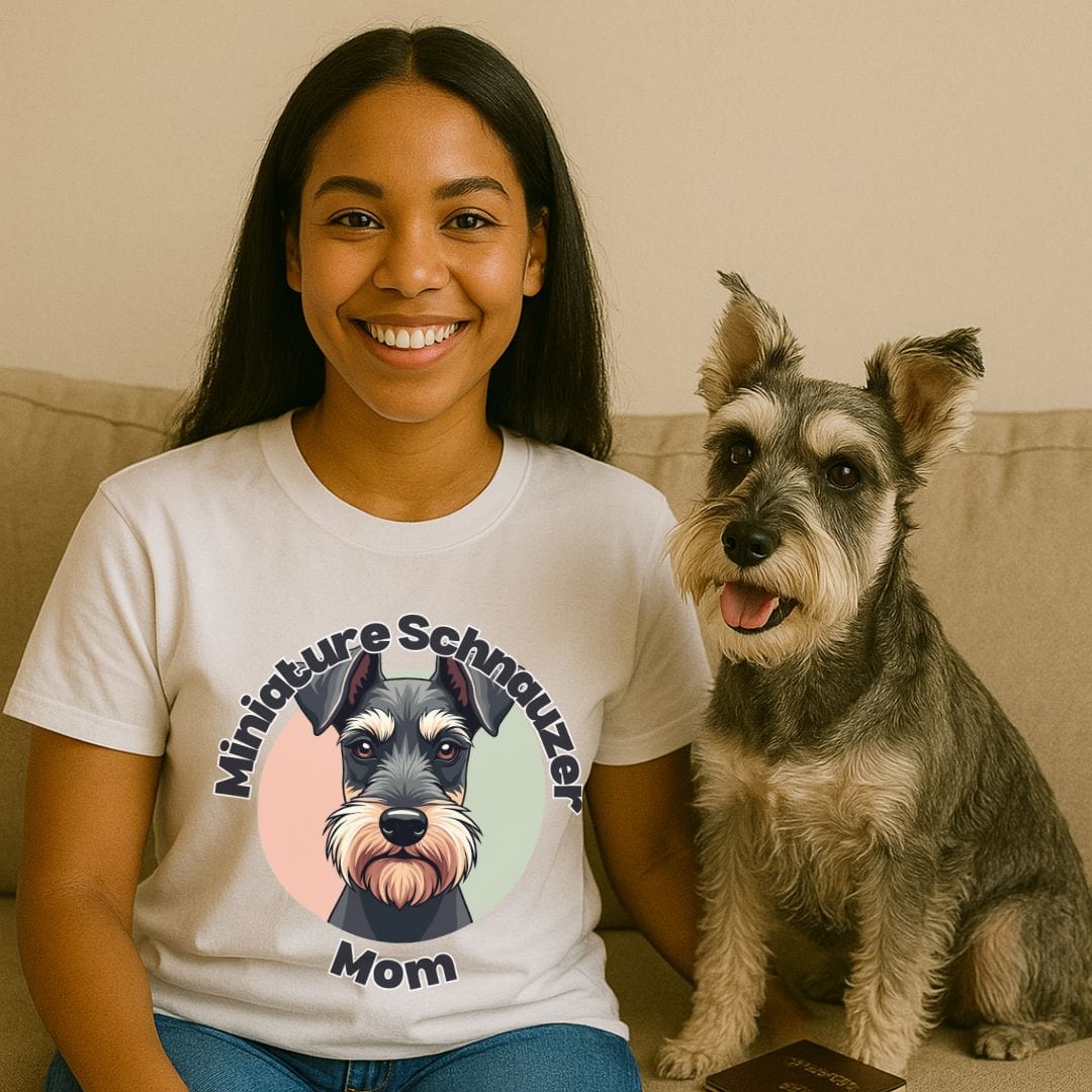 Schnauzer Mom T-Shirt