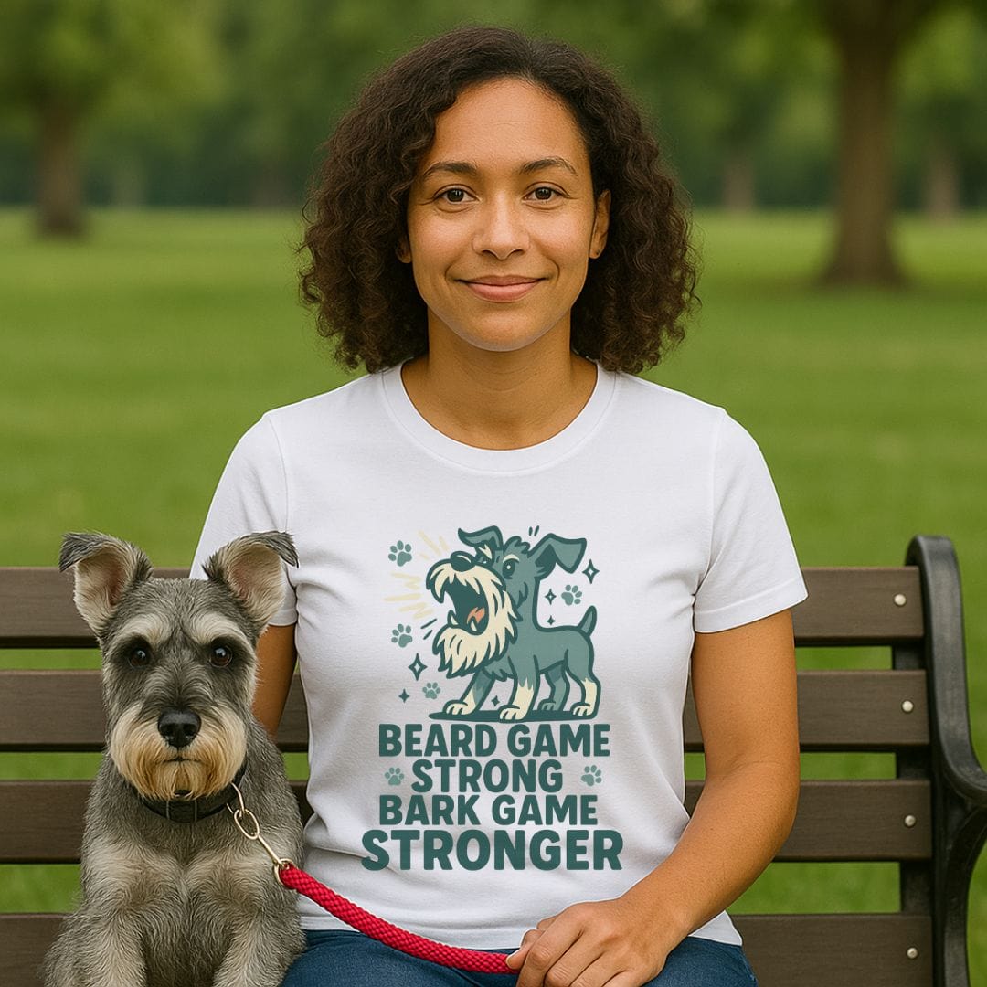 Schnauzer Bark Game T-Shirt