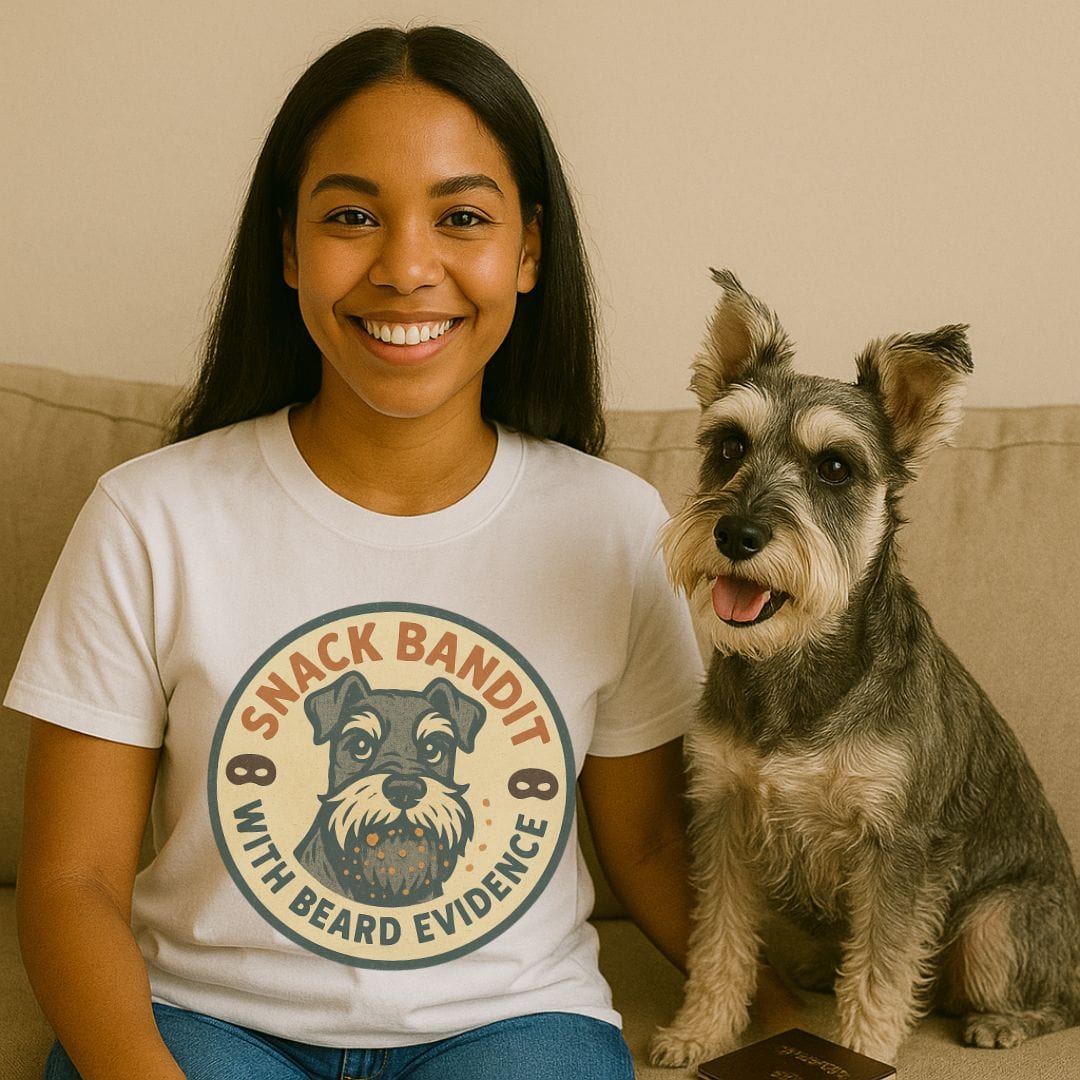 Schnauzer Snack Bandit T-Shirt