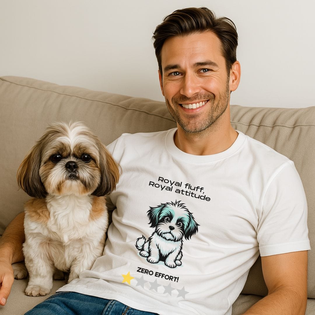 One Star Shih Tzu Review T-Shirt