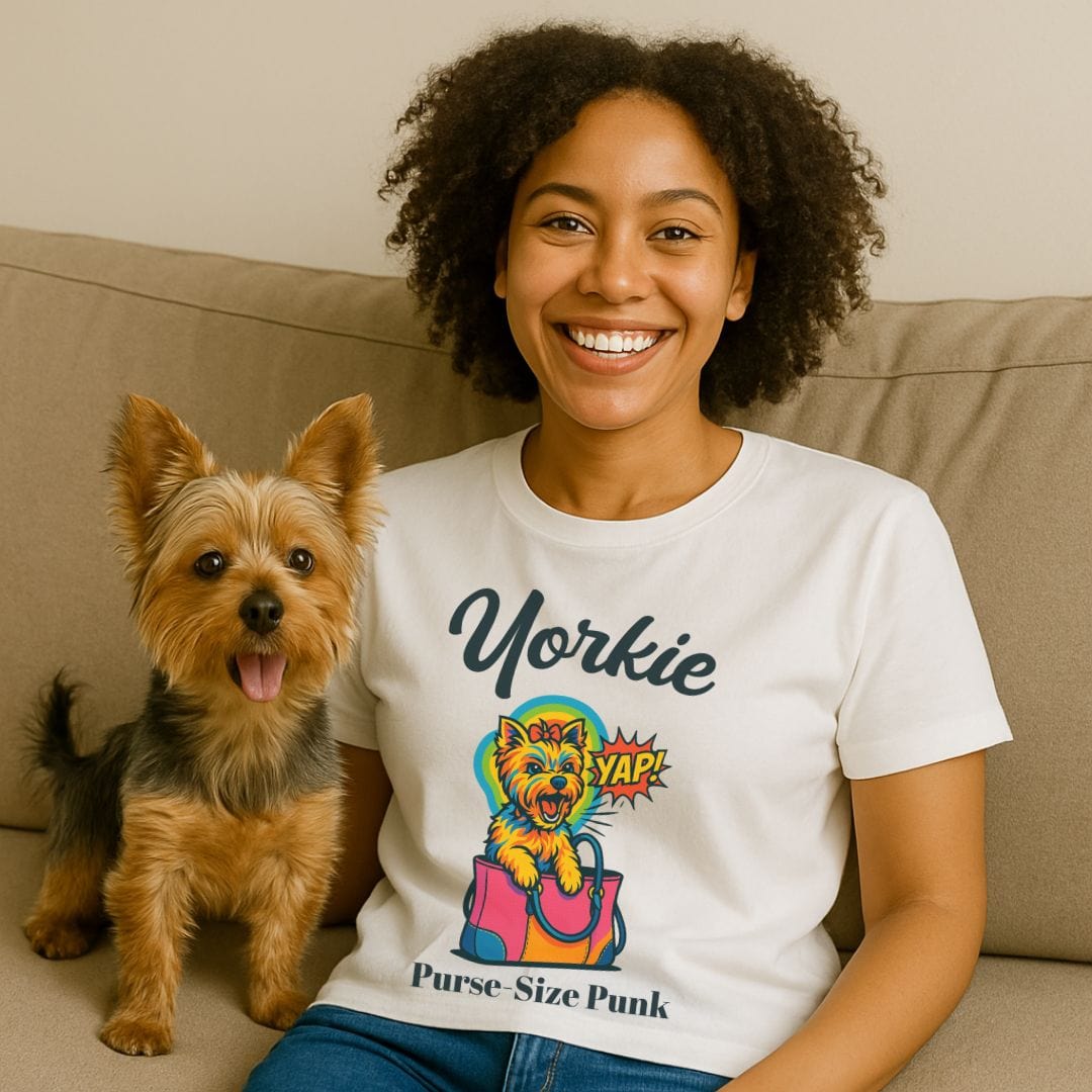 Punk Yorkie T-Shirt
