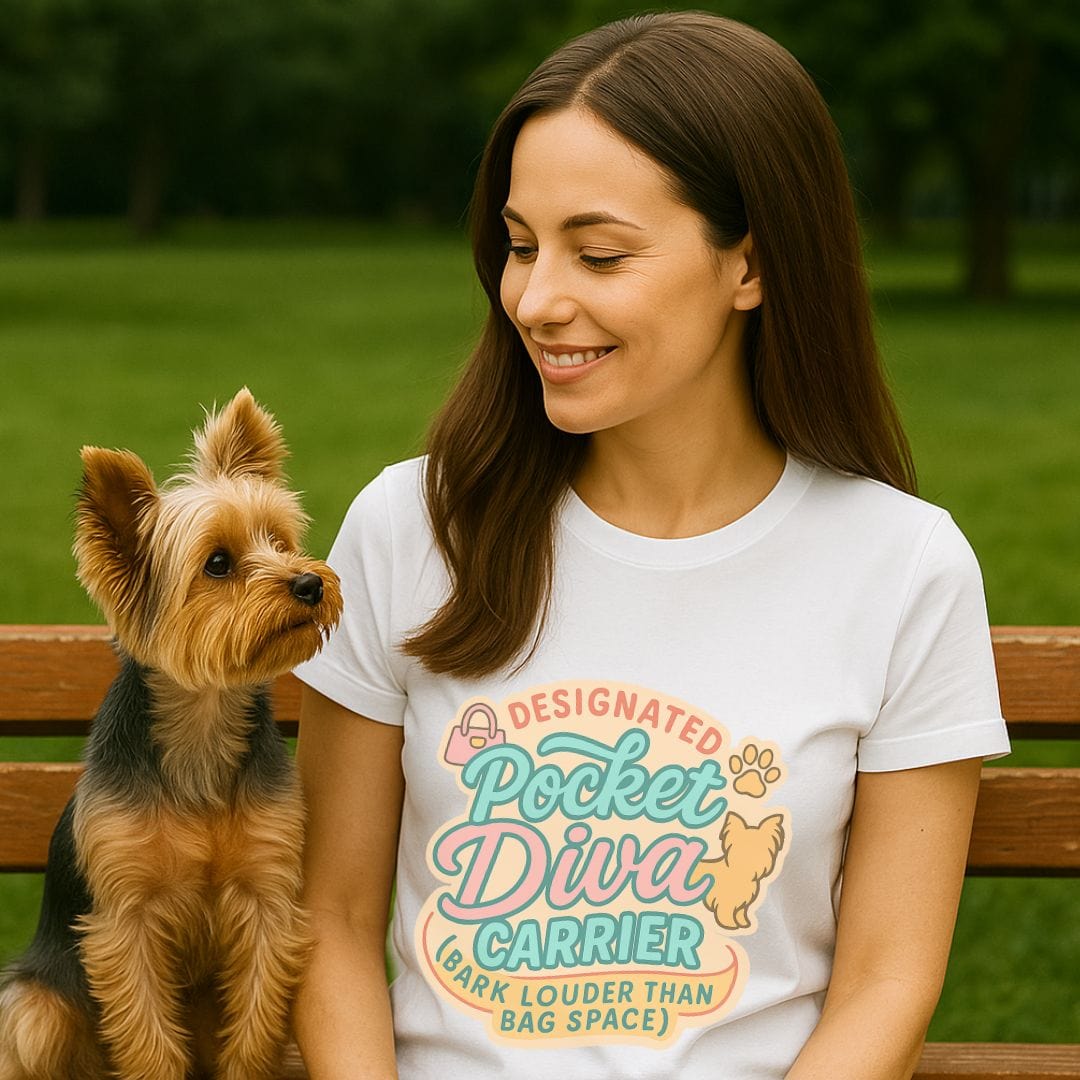 Yorkie Diva Carrier T-Shirt