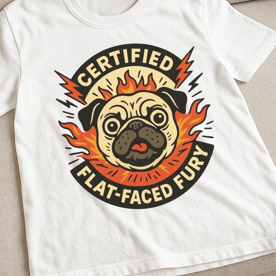 Pug Fury T-Shirt