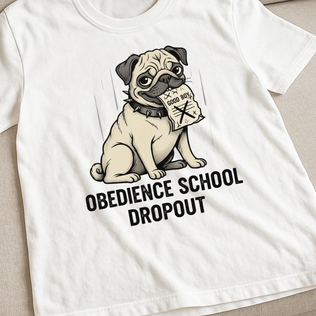 Pug Dropout T-Shirt