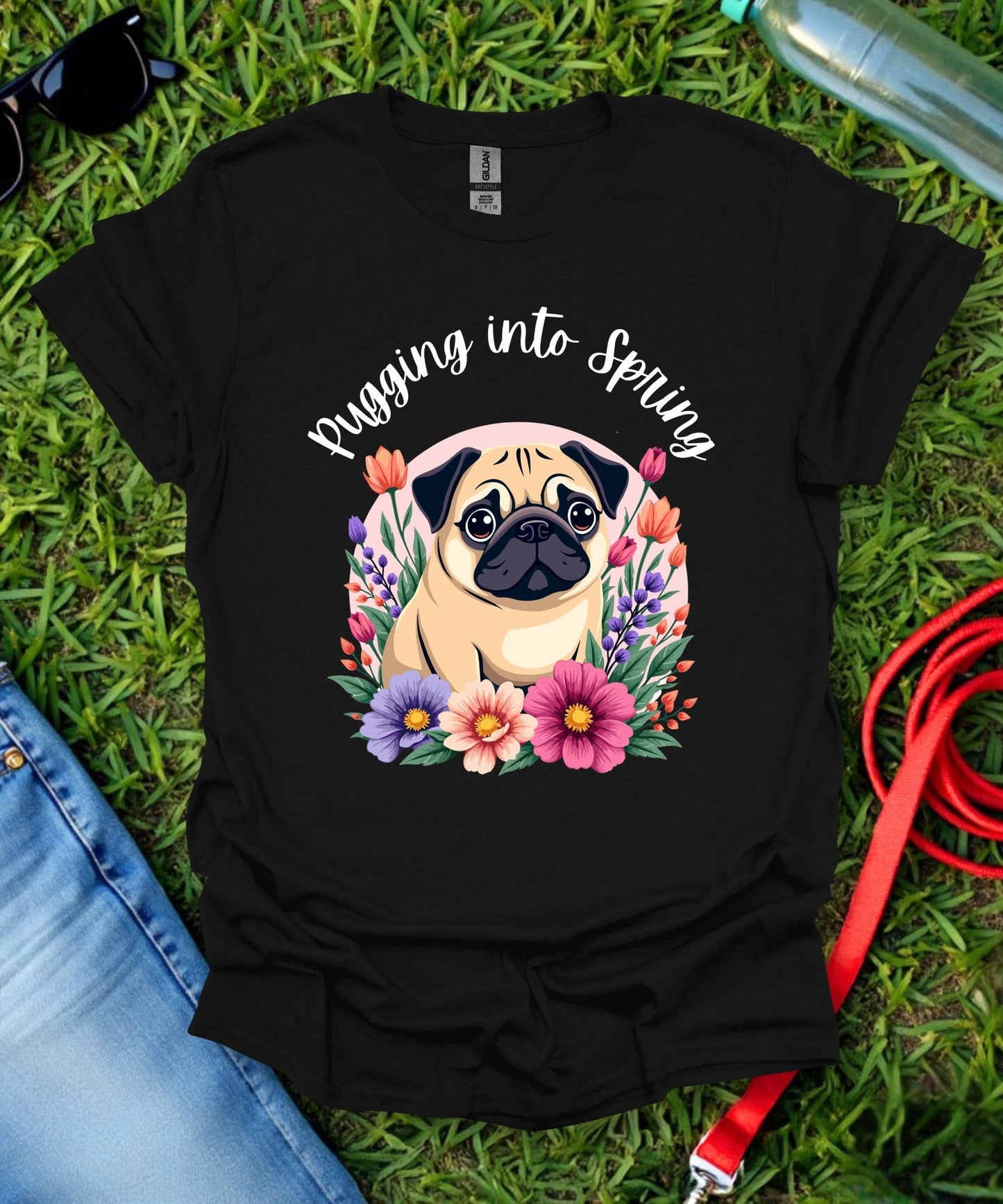 Pug Springtime T-Shirt