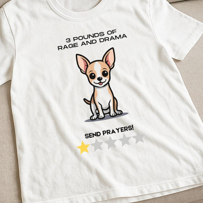 One Star Chihuahua Review T-Shirt