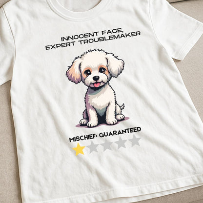 One Star Bichon Review T-Shirt