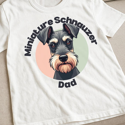 Schnauzer Dad T-Shirt