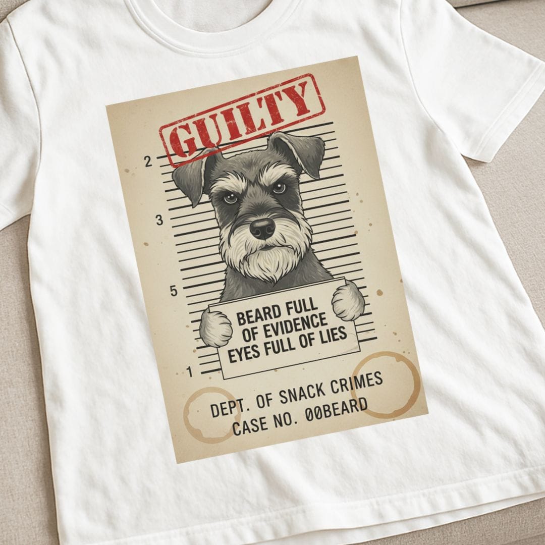 Schnauzer Lies T-Shirt