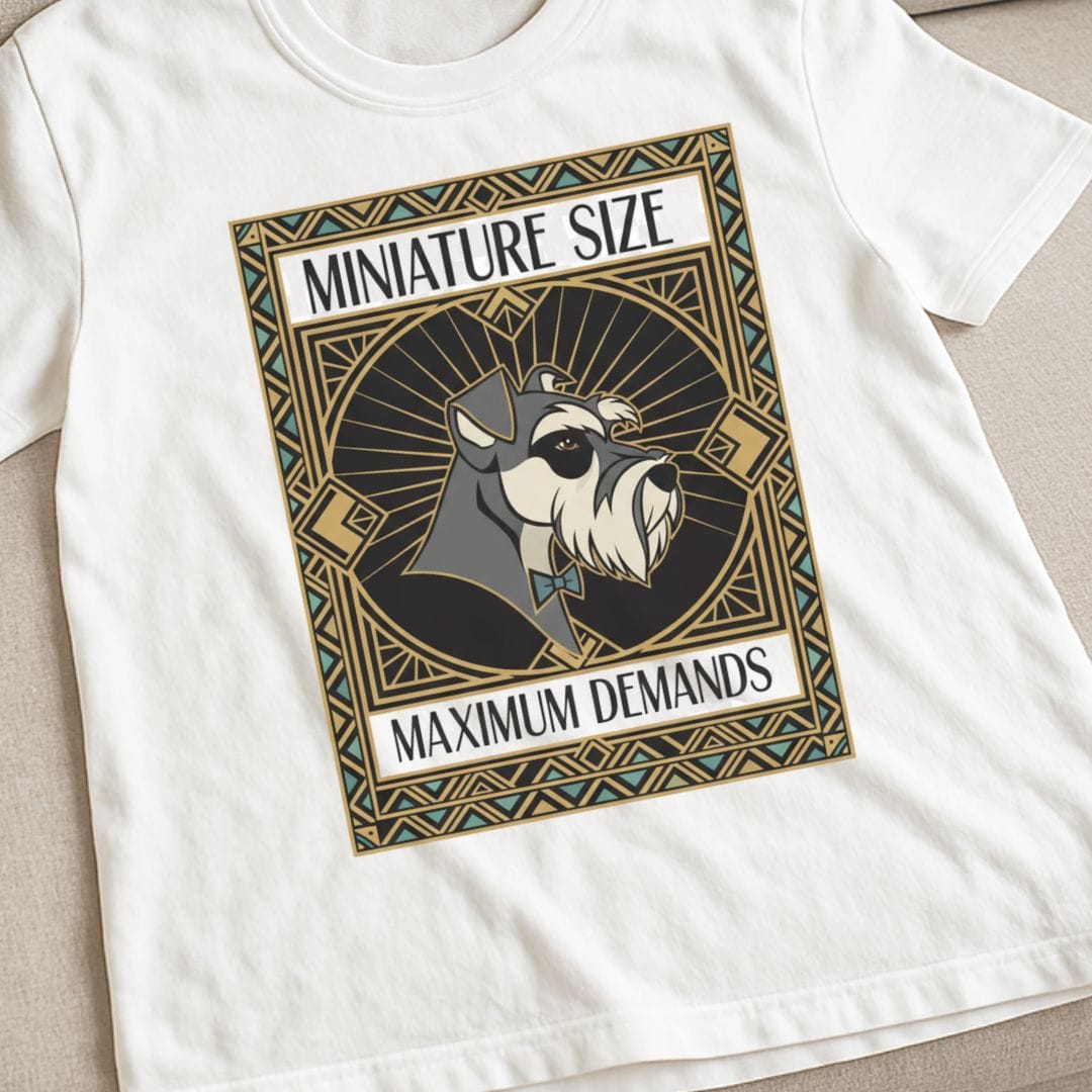Schnauzer Demands T-Shirt