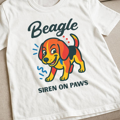 Siren on Paws Beagle T-Shirt