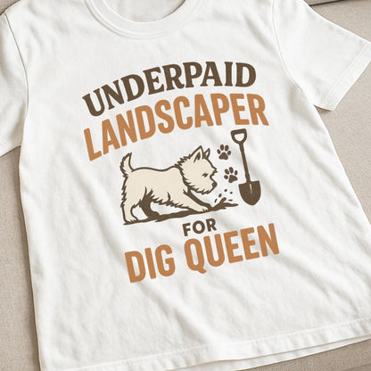 Westie Dig Queen T-Shirt
