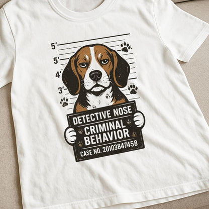 Criminal Beagle T-Shirt