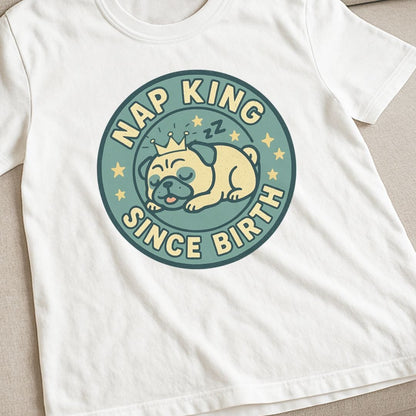Pug Nap King T-Shirt