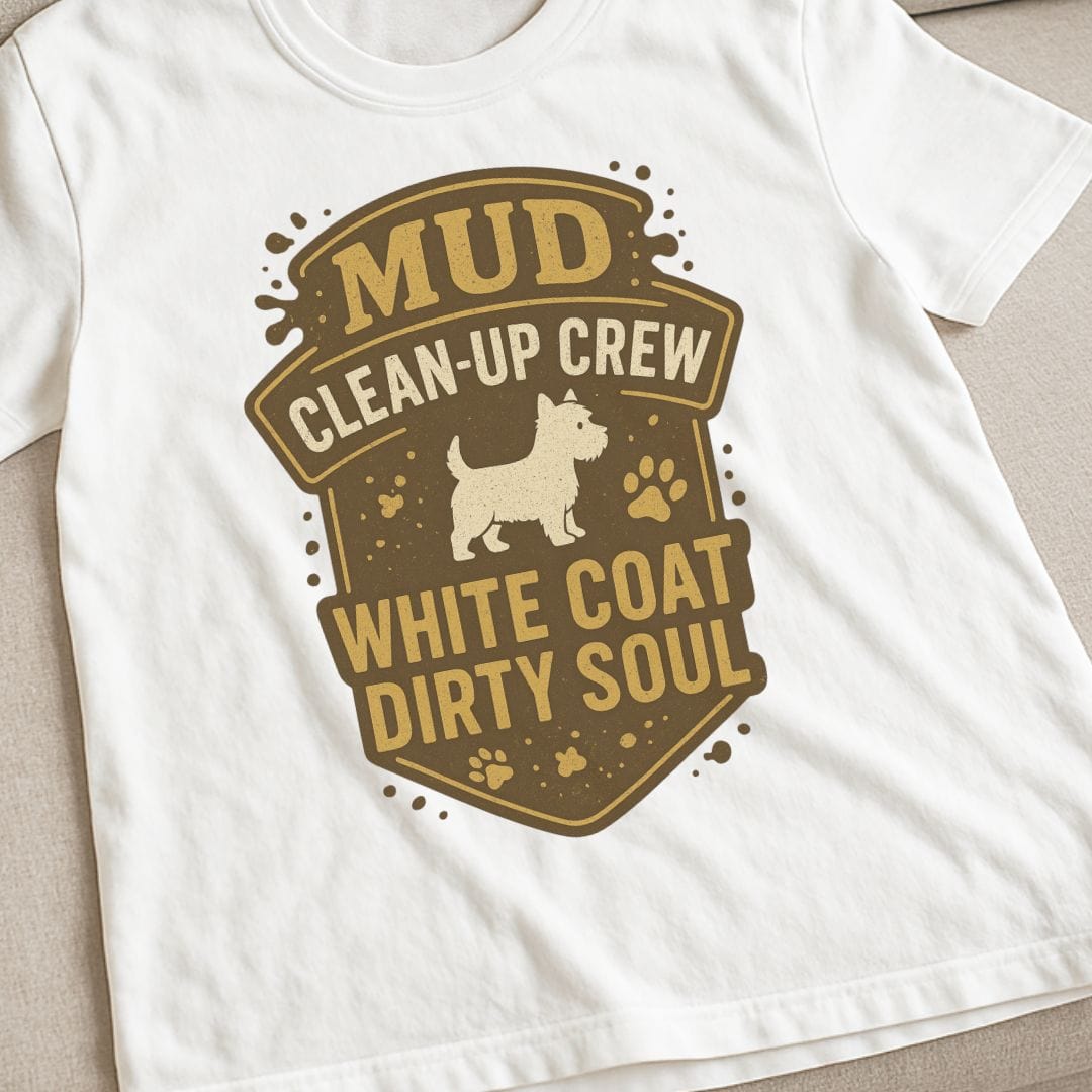 Westie Clean Up Crew T-Shirt