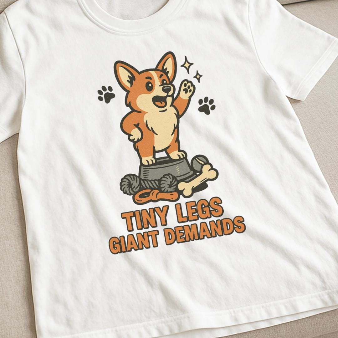 Corgi Demands T-Shirt