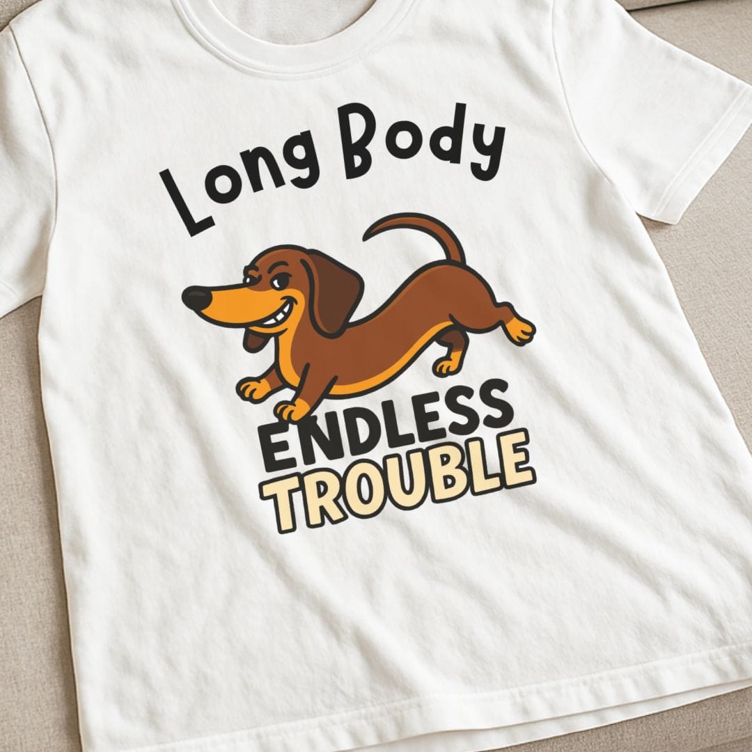 Dachshund Trouble T-Shirt
