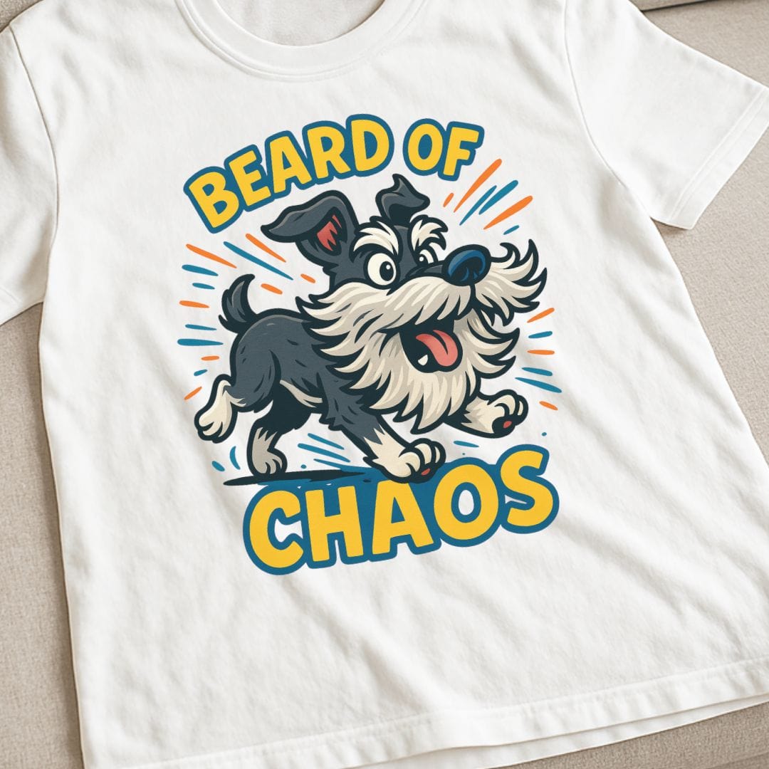 Schnauzer Beard of Chaos T-Shirt