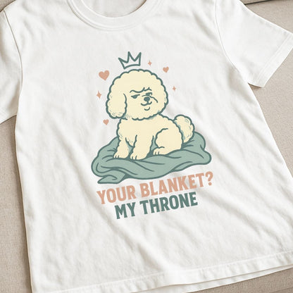 Bichon Throne T-Shirt