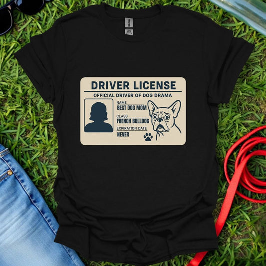 Frenchie License T-Shirt