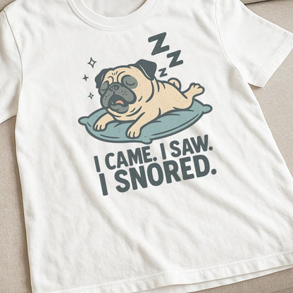 Pug Snores T-Shirt