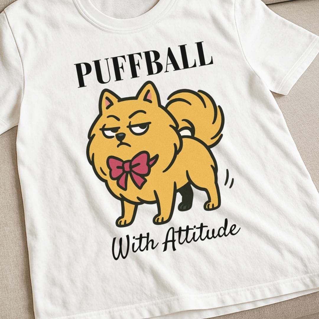 Pomeranian Attitude T-Shirt