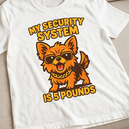 Yorkie Security T-Shirt