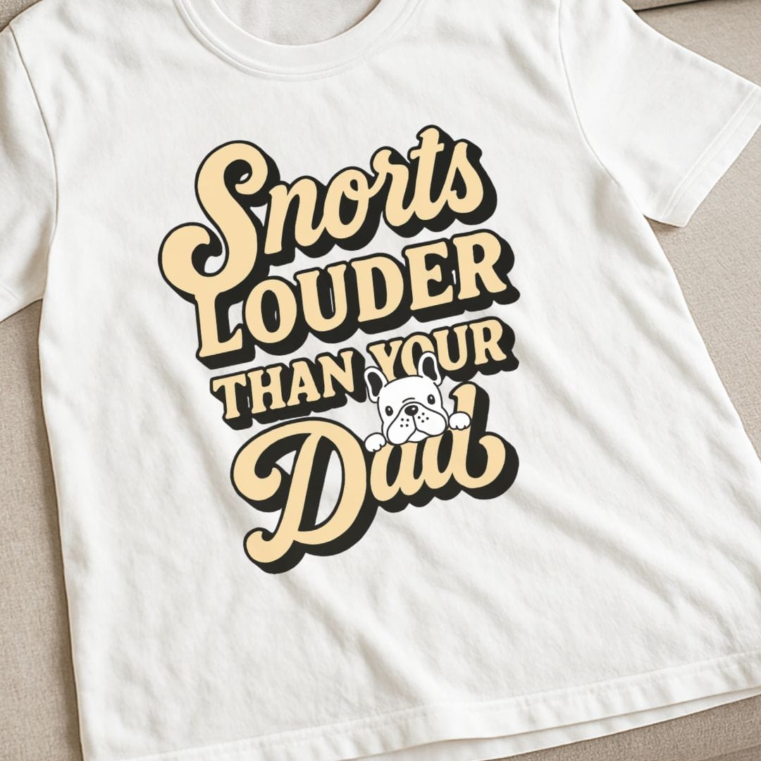 Frenchie Snorts T-Shirt