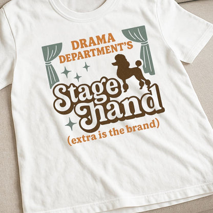Poodle Stage Hand T-Shirt