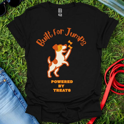 Jack Russell Powered By Treats T-Shirt
