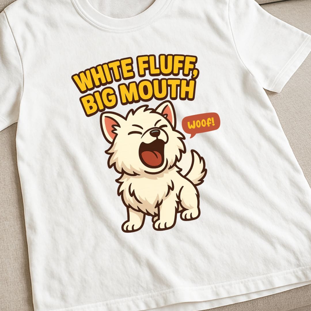 Big Mouth Westie T-Shirt