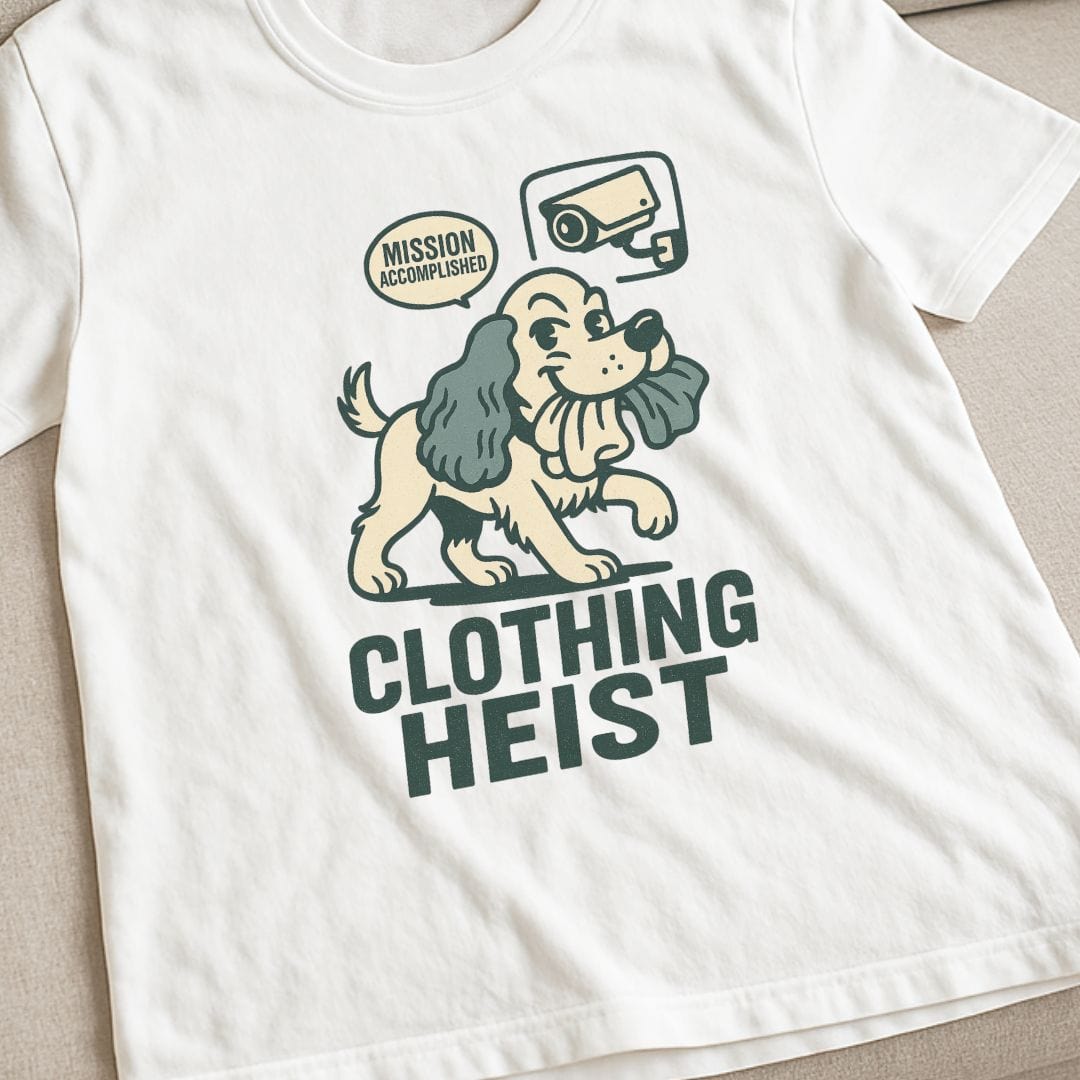 Cocker Spaniel Heist T-Shirt