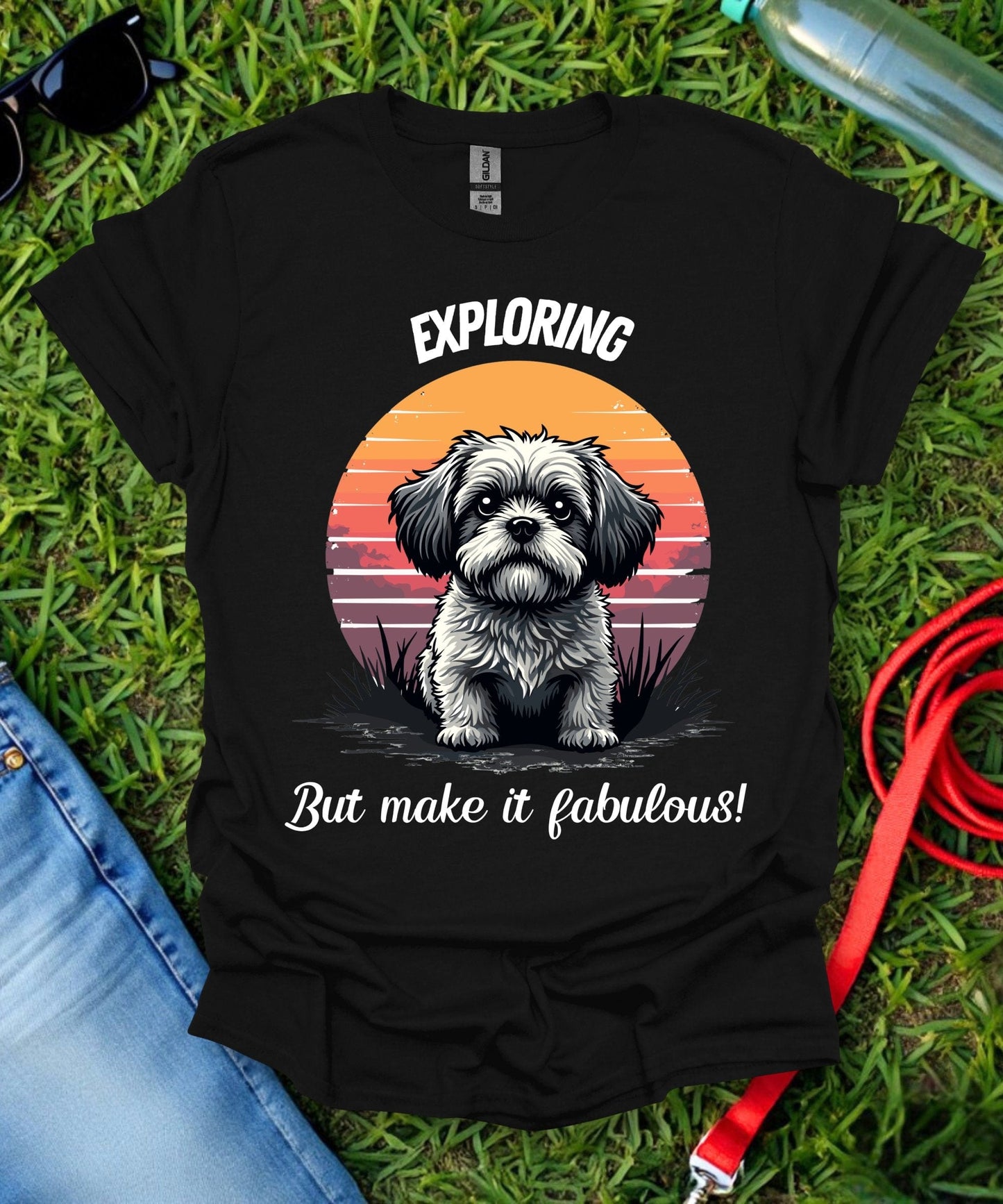Adventure Shih Tzu T-Shirt