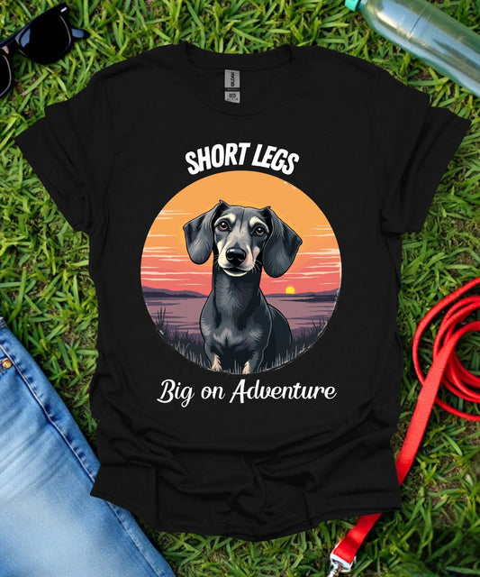 Adventure Dachshund (Short haired) T-Shirt