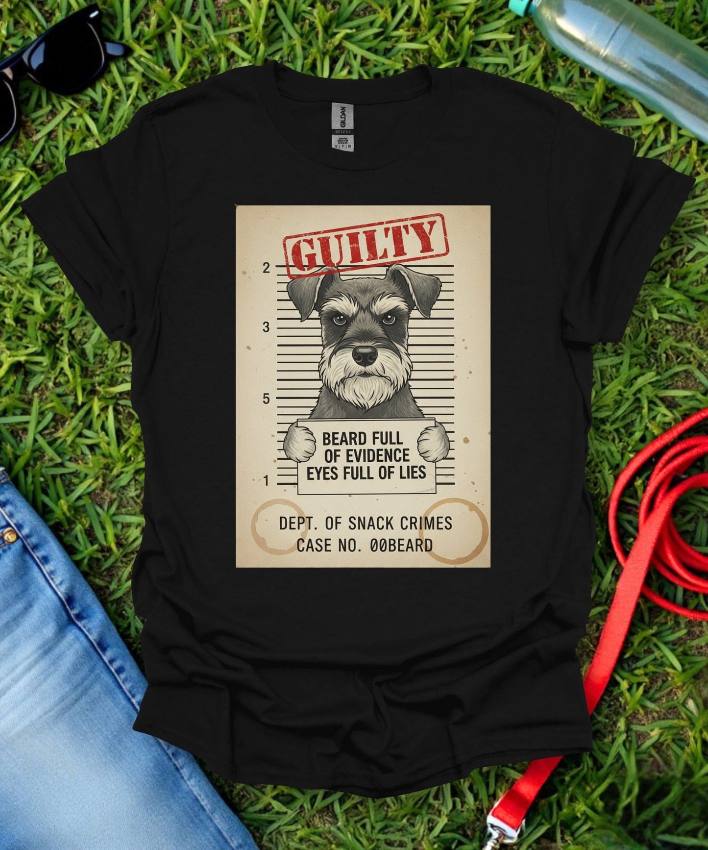 Schnauzer Lies T-Shirt