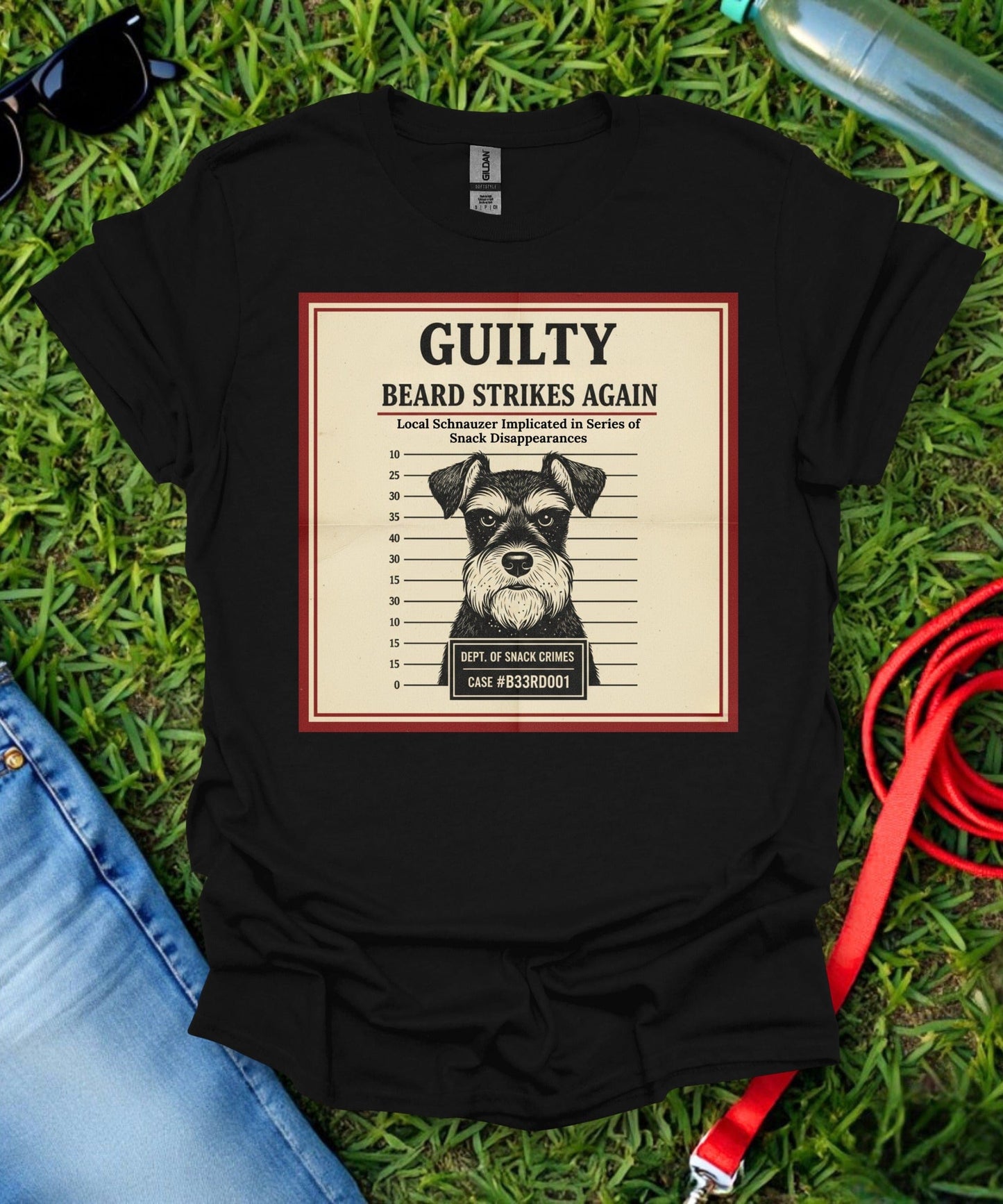 Schnauzer Beard Strikes Again T-Shirt