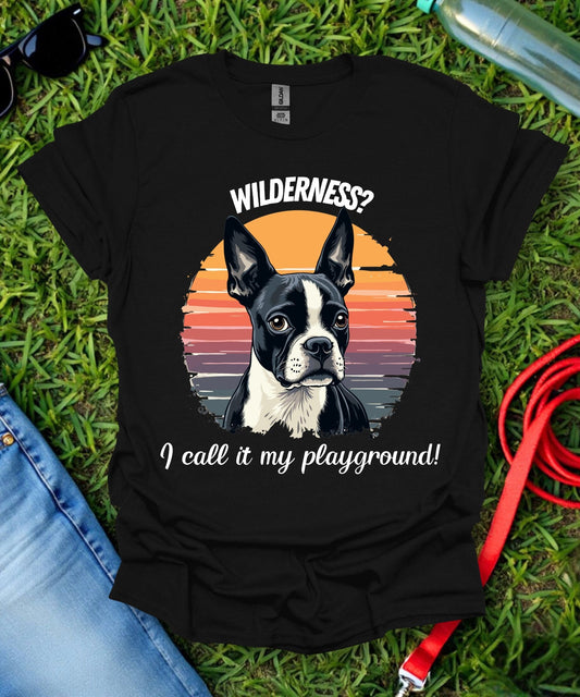 Adventure Boston Terrier T-Shirt