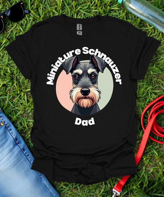 Schnauzer Dad T-Shirt